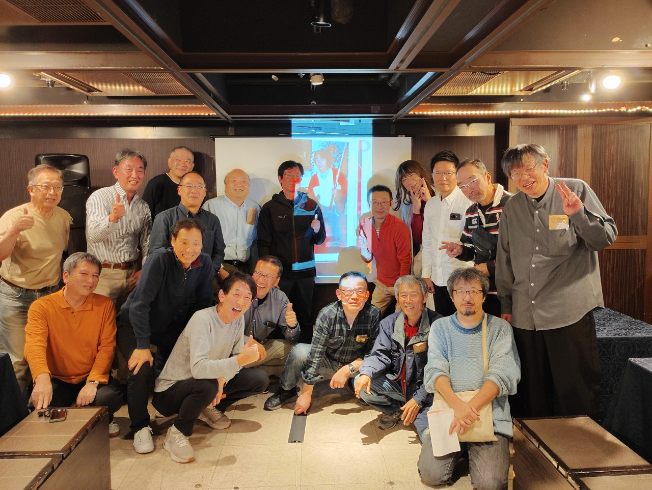 同窓会集合写真